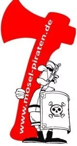 Aufkleber Moselpiraten